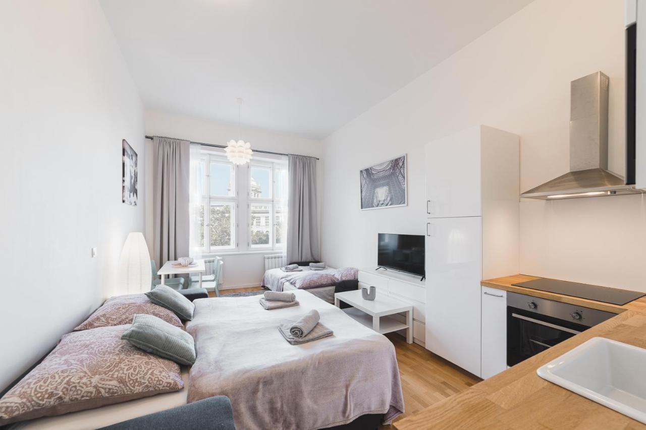 Bellevue Apartment Prag Eksteriør billede
