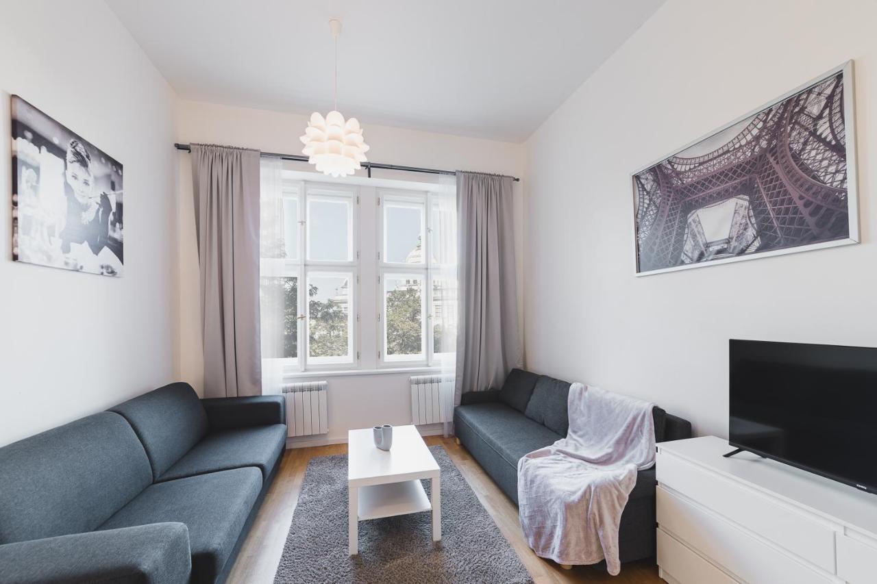 Bellevue Apartment Prag Eksteriør billede